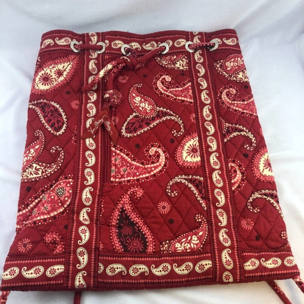 Vera Bradley Mesa Red Backpack Purse